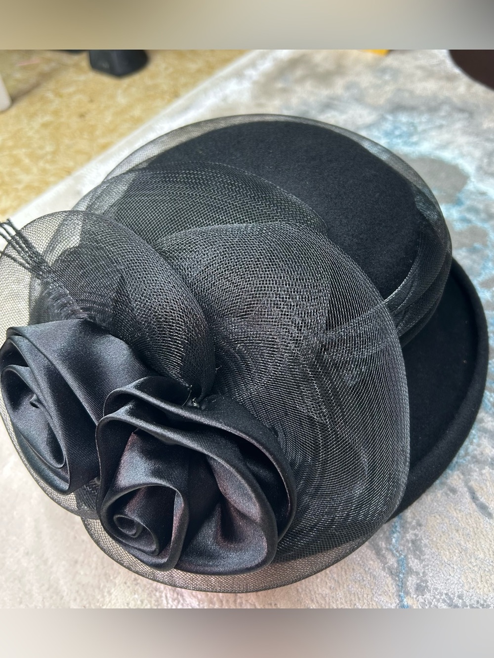 Ellie Vintage Wool Church Hat